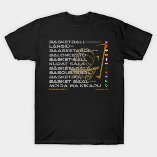 BASKETBALL: Say ¿Qué? Top Ten Spoken (World) T-Shirt